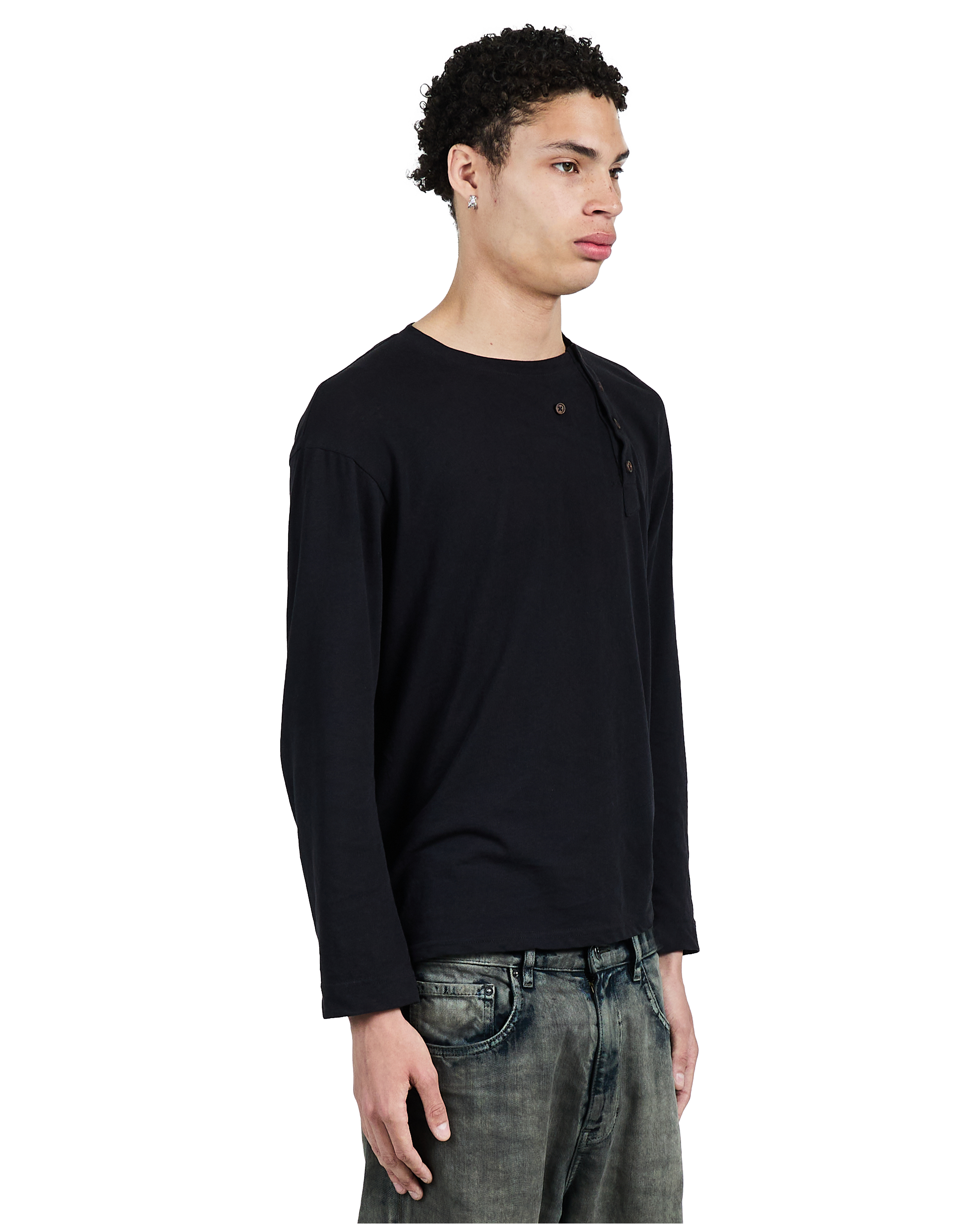 HENLEY LONG SLEEVE – Fait Par Lui HENLEY LONG SLEEVE – Fait Par Lui
