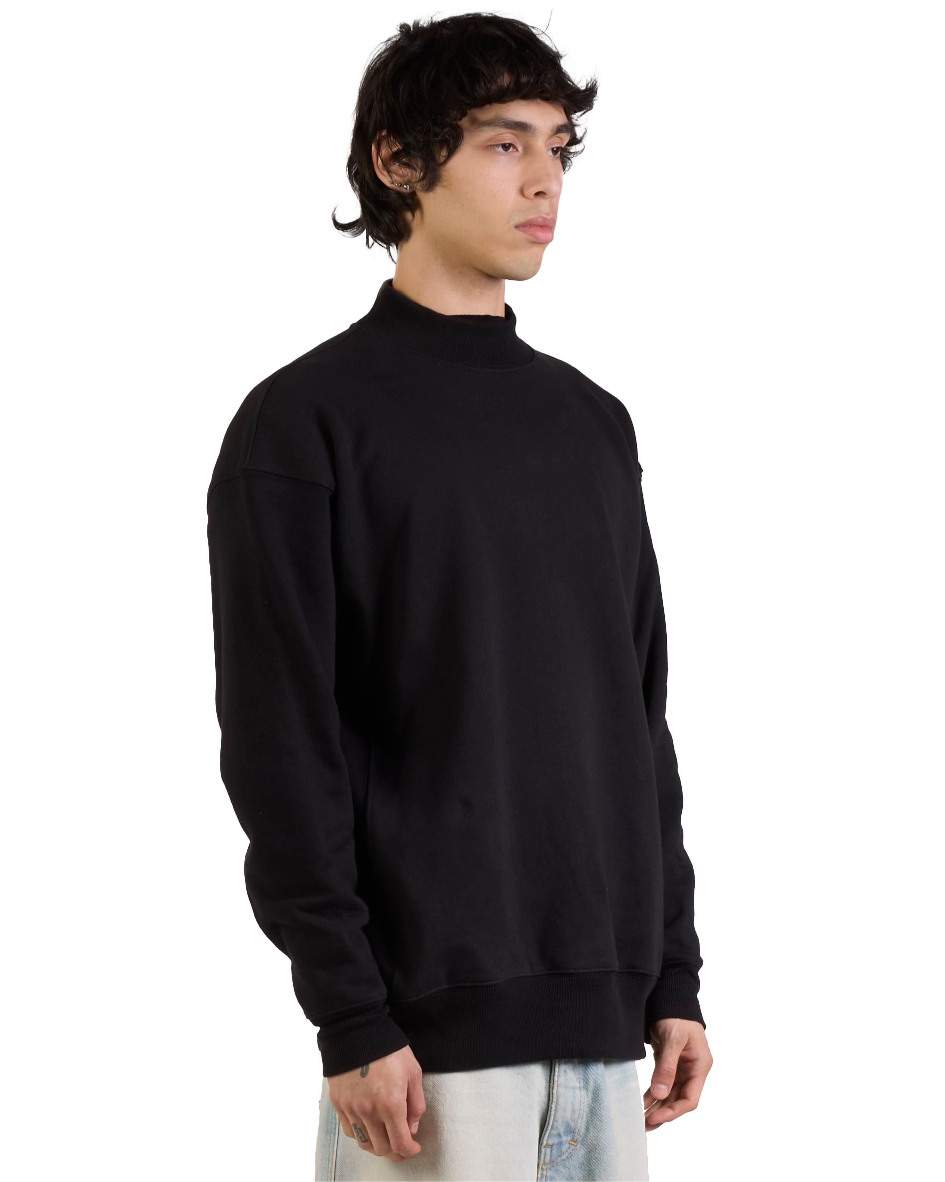 MOCK-NECK SWEATER