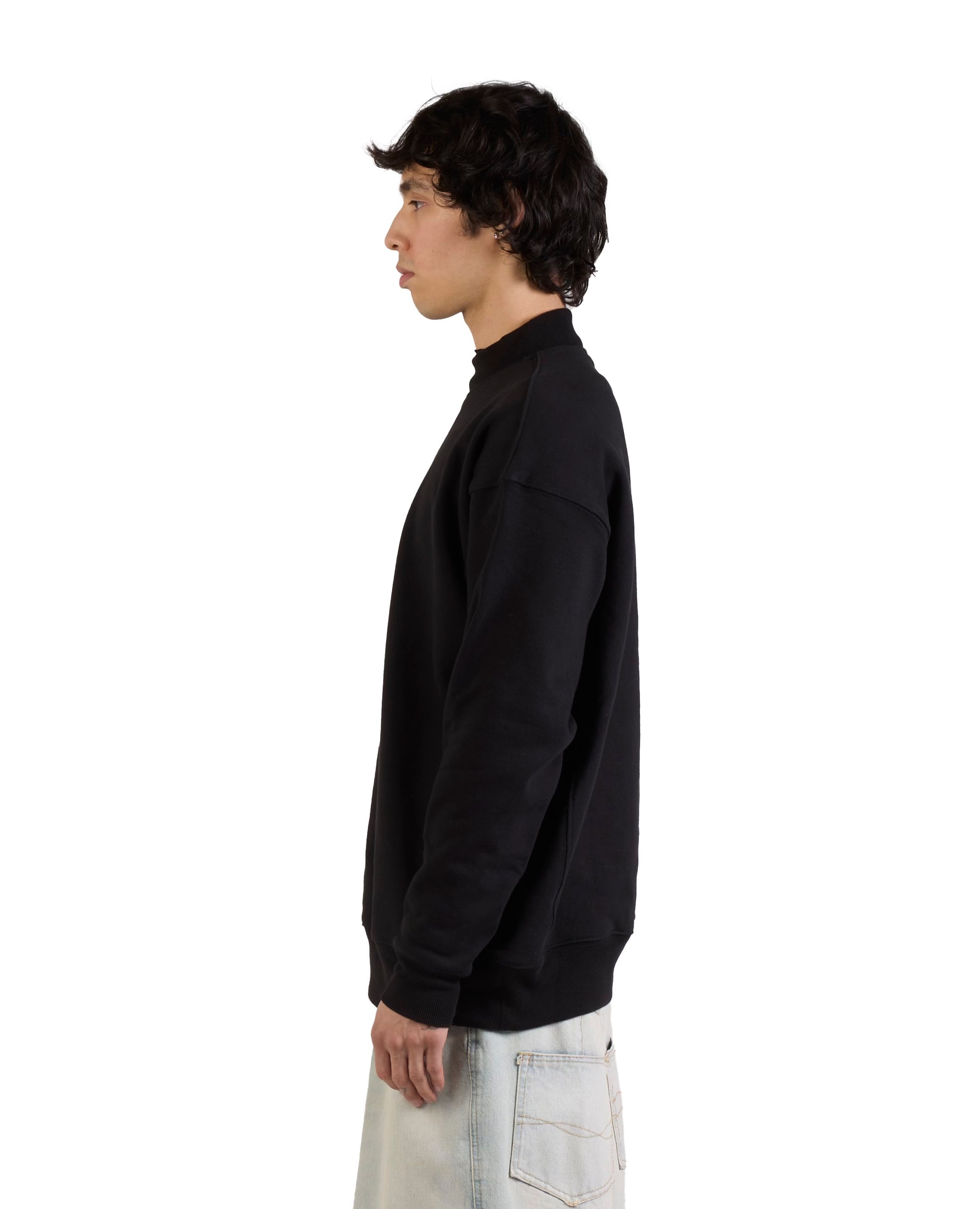 MOCK-NECK SWEATER