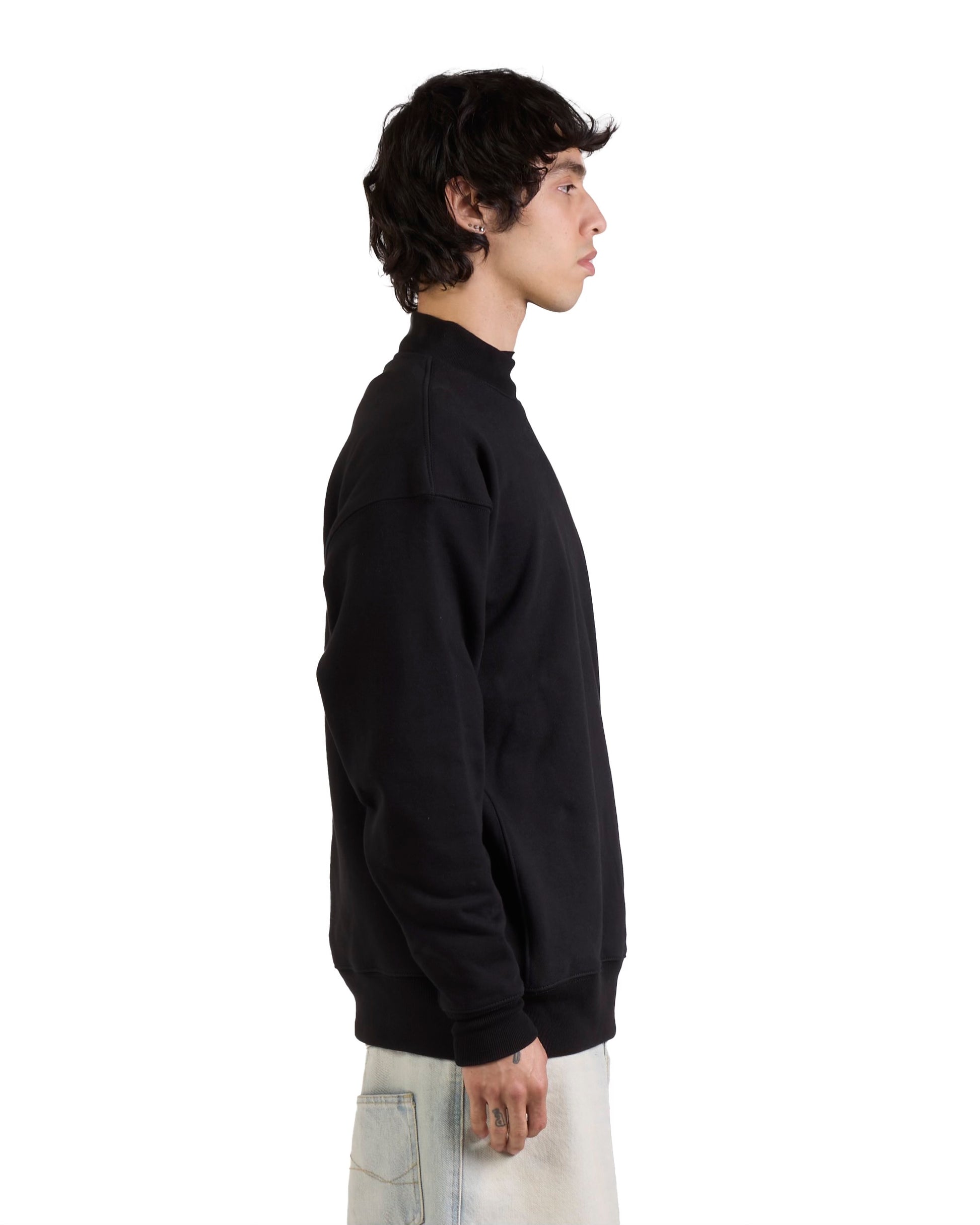 MOCK-NECK SWEATER