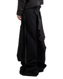 LEATHER HALF SKIRT