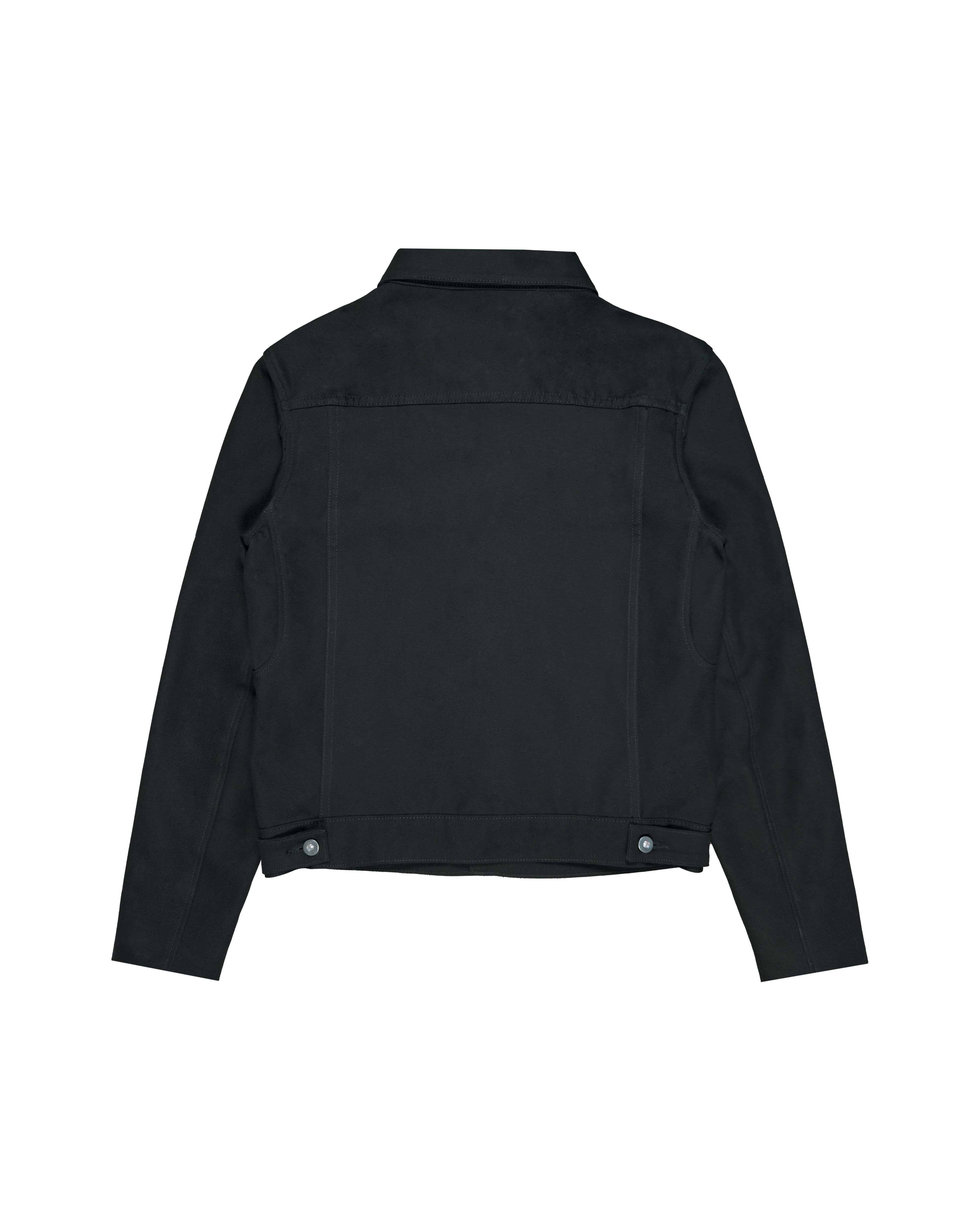 BLACK UTILITY WORK JACKET