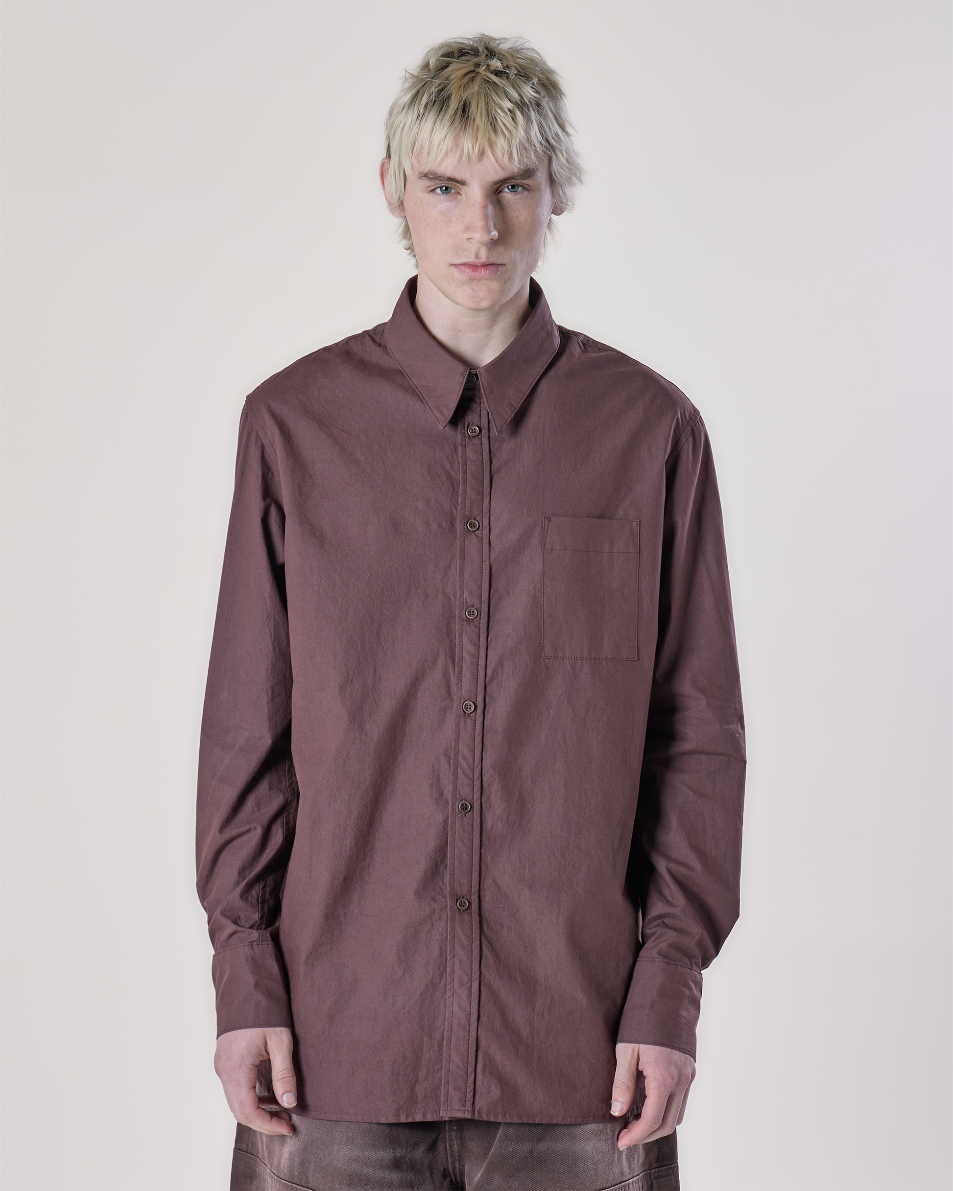 OVERSIZED BUTTON DOWN