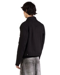 BLACK UTILITY WORK JACKET